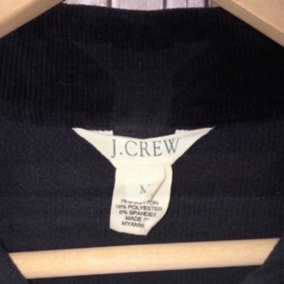 J. Crew Black Corduroy Button Down - Picture 5 of 5